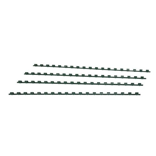 3/16" Hunter Green Plastic Binding Combs - 100pk