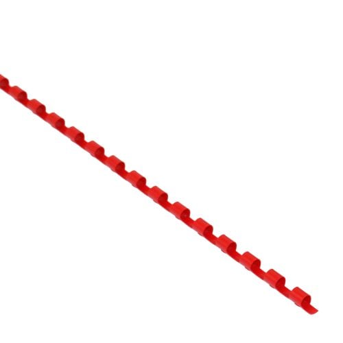3/16" Red Plastic Binding Combs - 100pk - Clearance Sale
