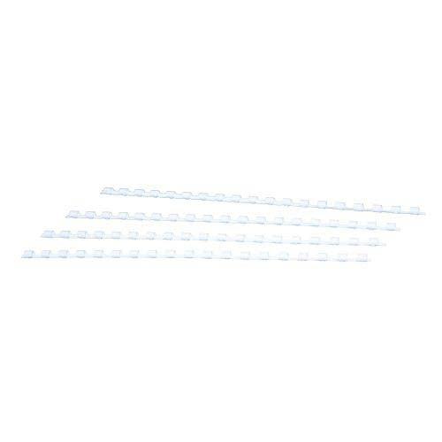 3/16" White Plastic Binding Combs - 100pk