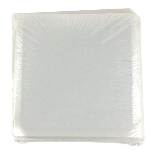 3-3/4" x 3-7/8" Crystal Clear Adhesive Vinyl Pockets 100pk