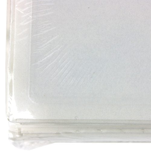 3-3/4" x 3-7/8" Crystal Clear Adhesive Vinyl Pockets 100pk