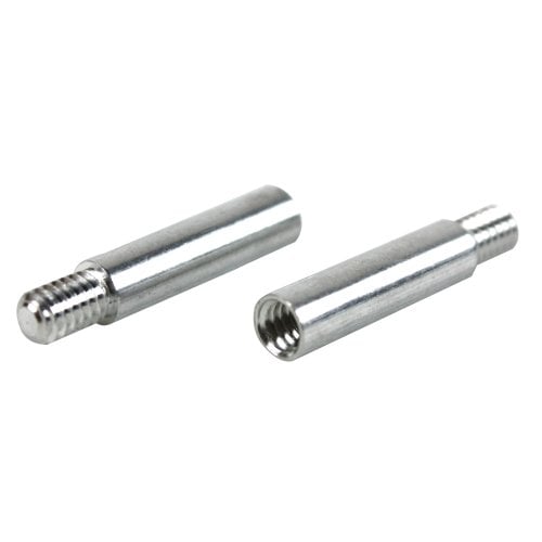 3/4" Silver Aluminum Screw Post Extensions - 100pk