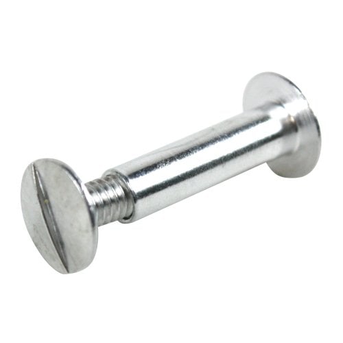 3/4" Silver Aluminum Screw Posts - 100pk