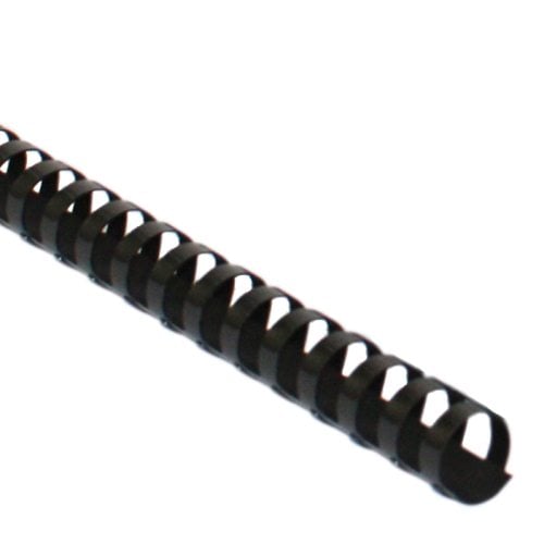 3/4" Black Plastic Binding Combs - 100pk