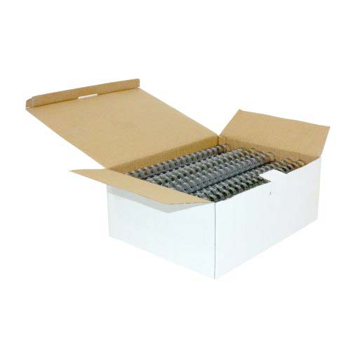 3/4" Clear Plastic Binding Combs - 100pk