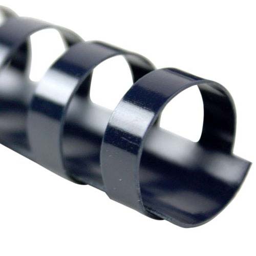 3/4" Navy Plastic Binding Combs - 100pk