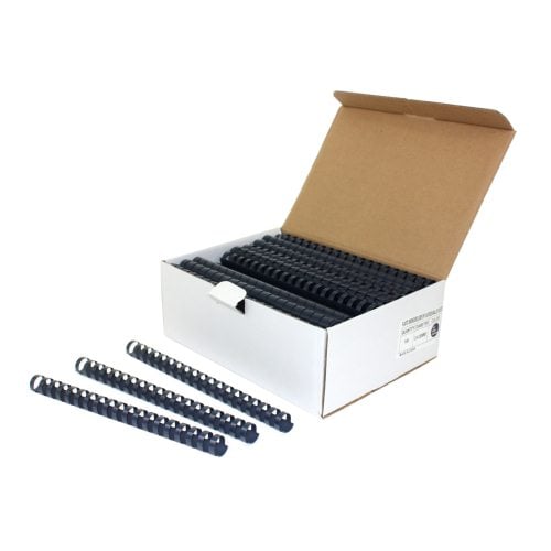 3/4" Navy Plastic Binding Combs - 100pk