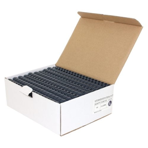 3/4" Navy Plastic Binding Combs - 100pk
