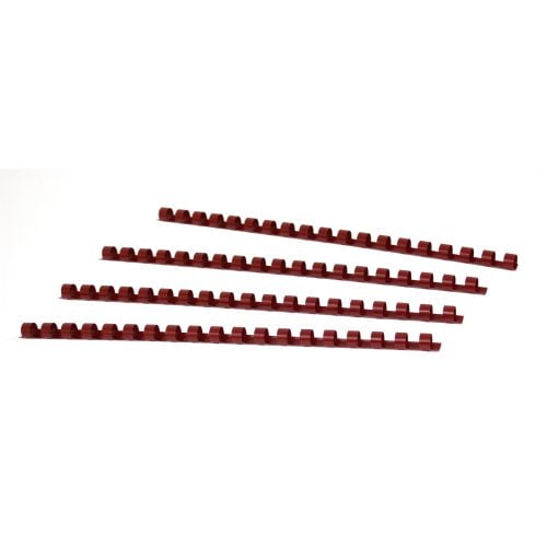 3/8" Maroon Plastic Binding Combs - 100pk