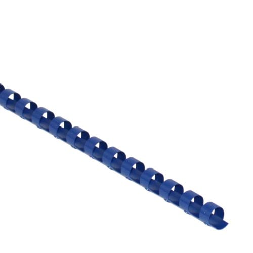 3/8" Royal Blue Plastic Binding Combs - 100pk