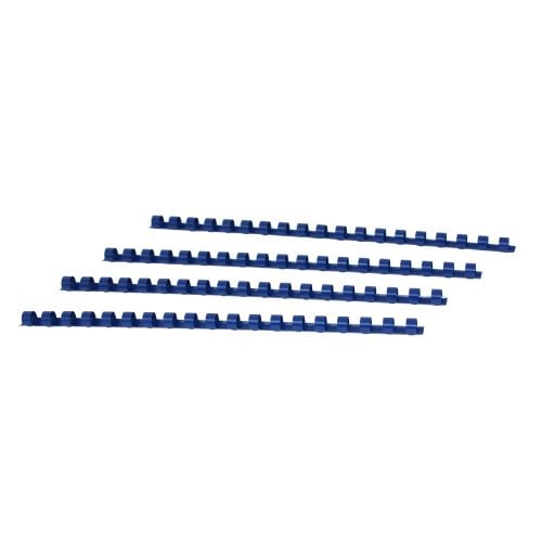 3/8" Royal Blue Plastic Binding Combs - 100pk
