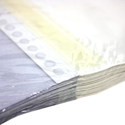 3/8" White Grain ThermaBind Covers (25pk) - 2513532