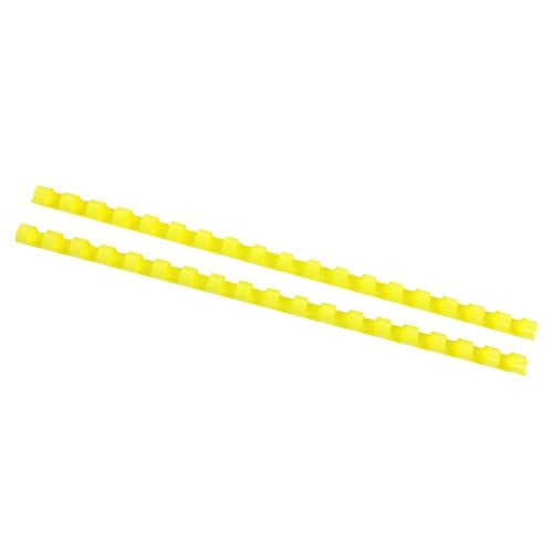 3/8" Yellow Plastic Binding Combs - 100pk