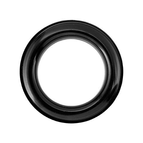 3/8" Self Piercing Black Metal Grommets - 500 Sets