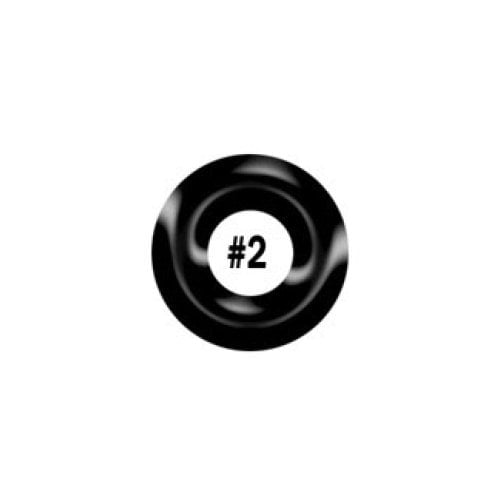 3/8" Self Piercing Black Metal Grommets - 500 Sets