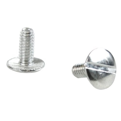 3" Silver Aluminum Screw Posts - 100pk