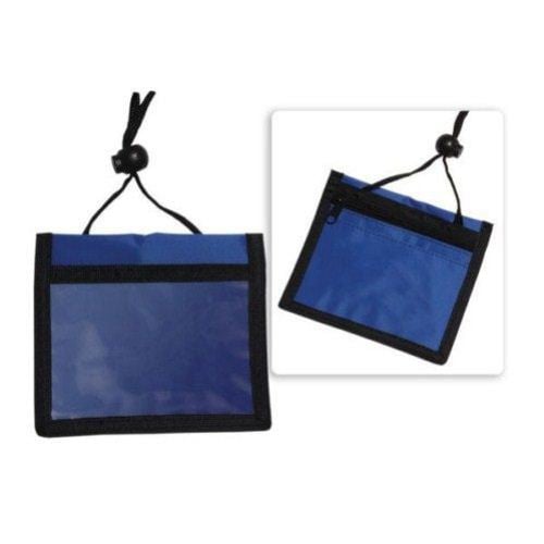 3-Pocket Nylon Credential Holders - 25pk