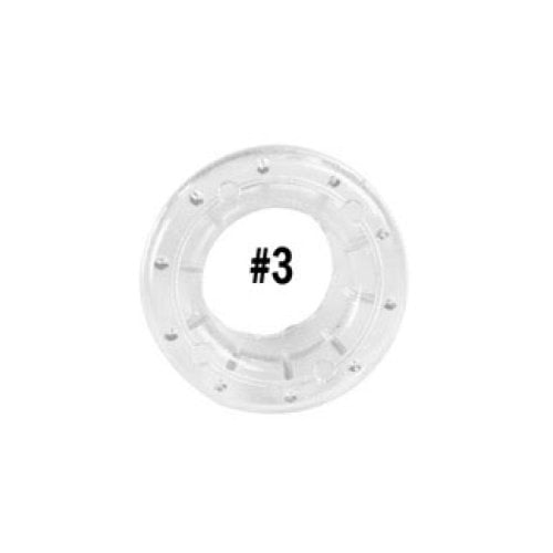 #3 White Plastic Grommets - 500 Sets