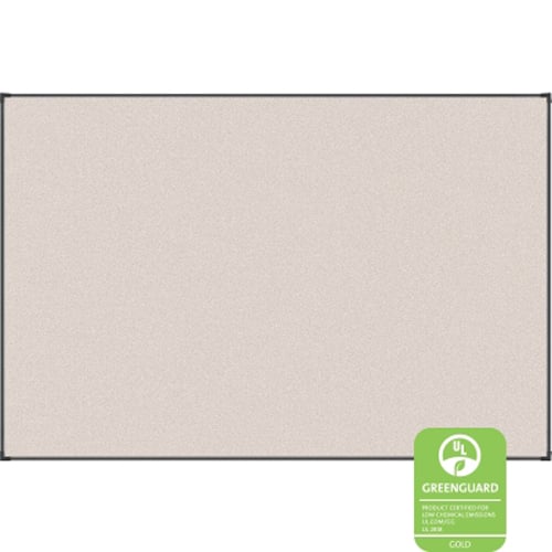 Best-Rite Pebbles Vinyl Bulletin Board with Black Ultra Trim