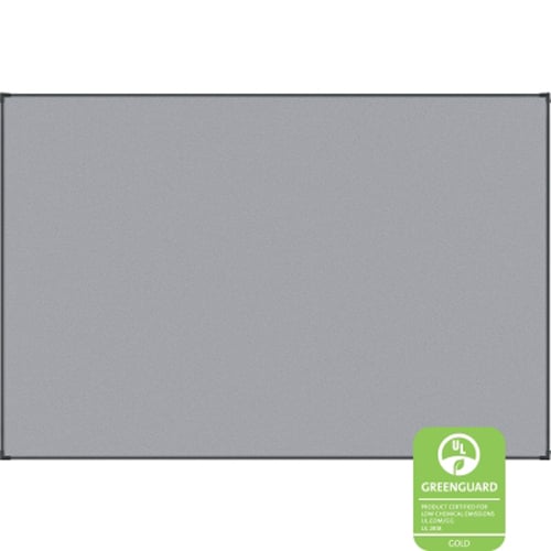 Best-Rite Pebbles Vinyl Bulletin Board with Black Ultra Trim