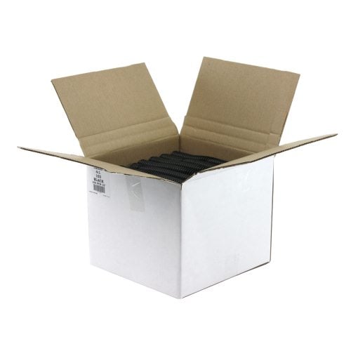 32mm Black 4:1 Pitch Spiral Binding Coil - 100pk