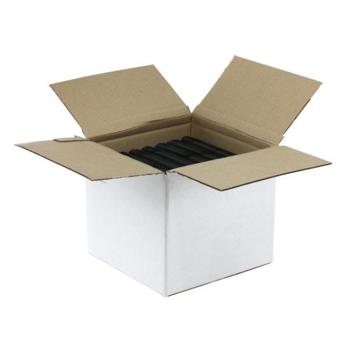 33mm Black 4:1 Pitch Spiral Binding Coil - 100pk