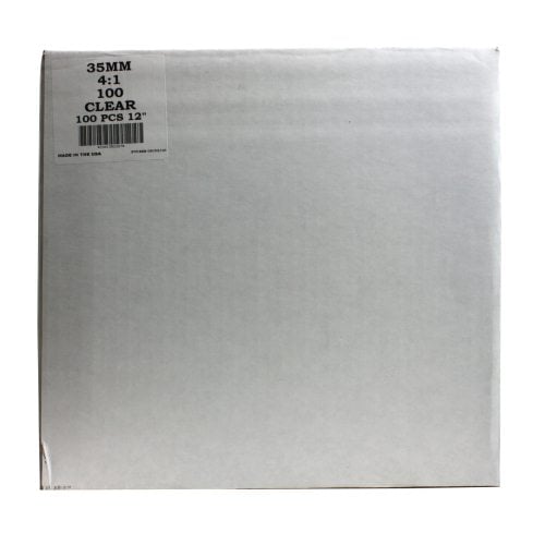 35mm Clear 4:1 Pitch Spiral Binding Coil - 100pk