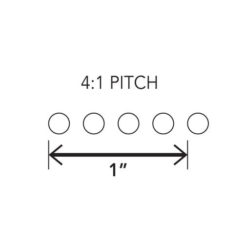 35mm Glow in the Dark 4:1 Pitch Spiral Binding Coil - 100pk