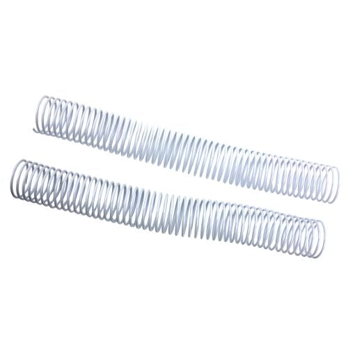 35mm White 4:1 Pitch Spiral Binding Coil - 100pk