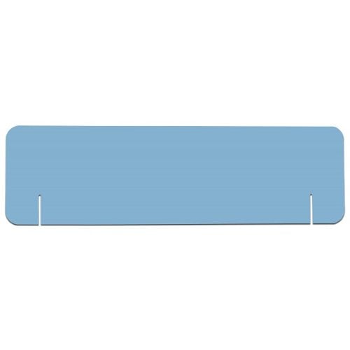 36" x 10" Sky Blue Foam Project Board Headers - 24pk