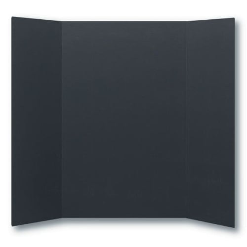 36" x 48" 1-Ply Black Corrugated Project Boards - 24pk