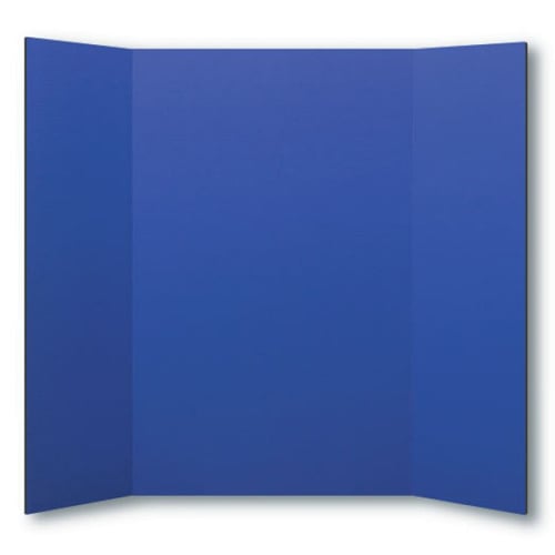 36" x 48" 1-Ply Blue Corrugated Project Boards - 24pk