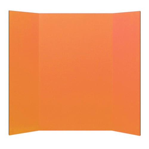 36" x 48" 1-Ply Orange Corrugated Project Boards - 24pk