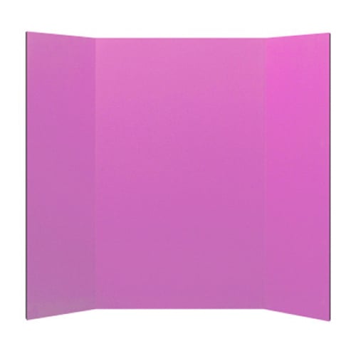 36" x 48" 1-Ply Pink Corrugated Project Boards - 24pk