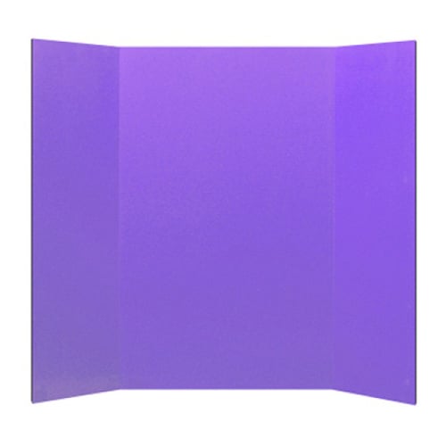 36" x 48" 1-Ply Purple Corrugated Project Boards - 24pk