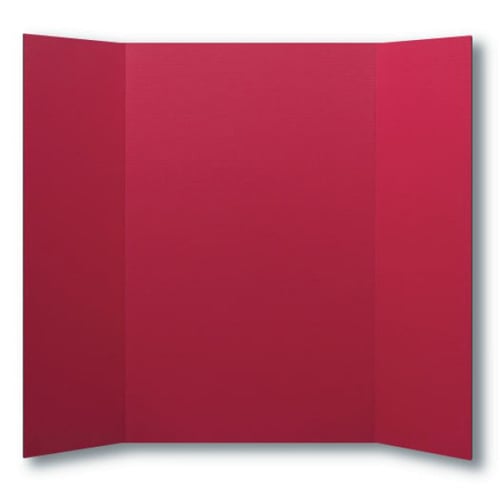 36" x 48" 1-Ply Red Corrugated Project Boards - 24pk