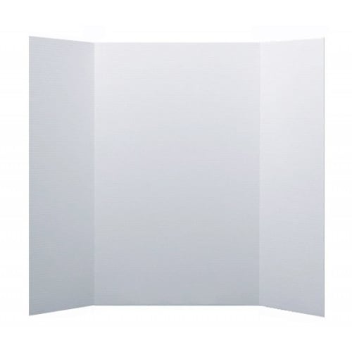 36" x 48" 1-Ply White Corrugated Project Boards - 24pk