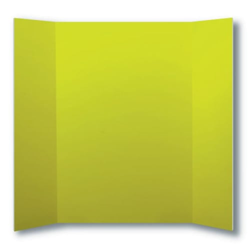 36" x 48" 1-Ply Yellow Corrugated Project Boards - 24pk