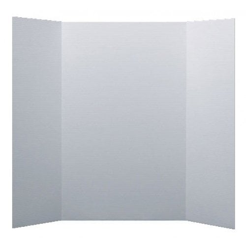 36" x 48" 2-Ply White Corrugated Project Boards - 18pk
