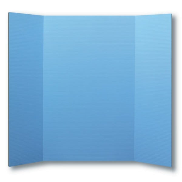 36" x 48" Sky Blue Foam Project Boards - 24pk