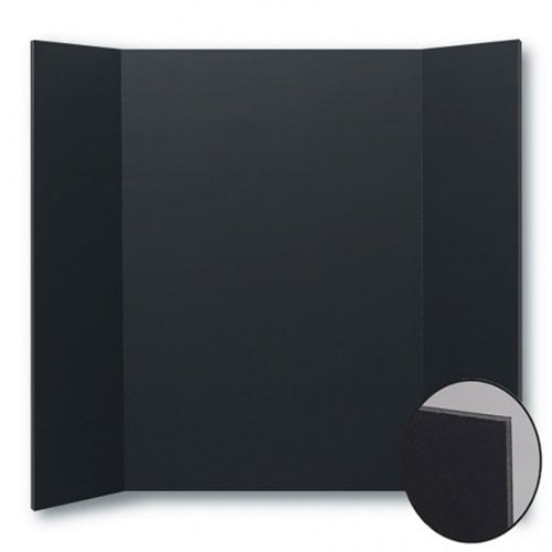 36" x 48" Total Black Foam Project Boards - 24pk