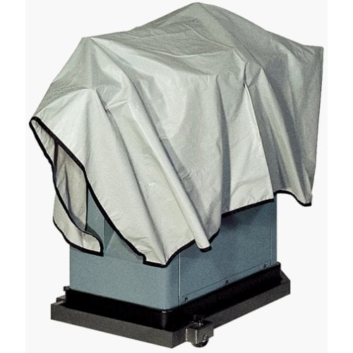 36" x 56" Protective Machine Cover - Silver Breathable Water-Resistant Dust Cover