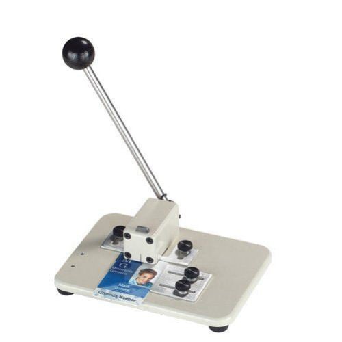 Manual Table Top Slot Punch With Adjustable Centering Guides