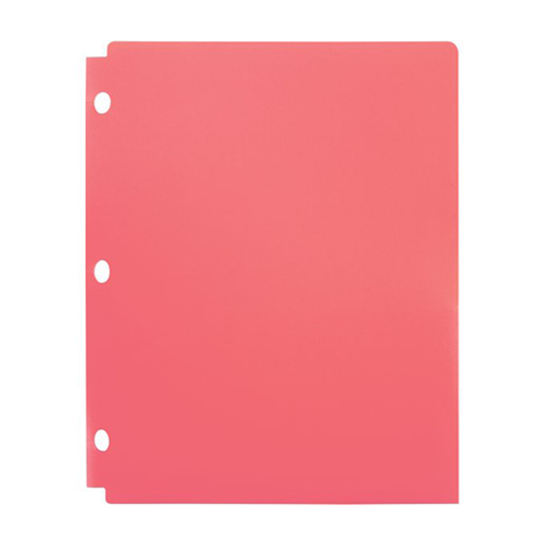 Wilson Jones Fashion Color Snap Folders for Binders 25pk - A7040027E