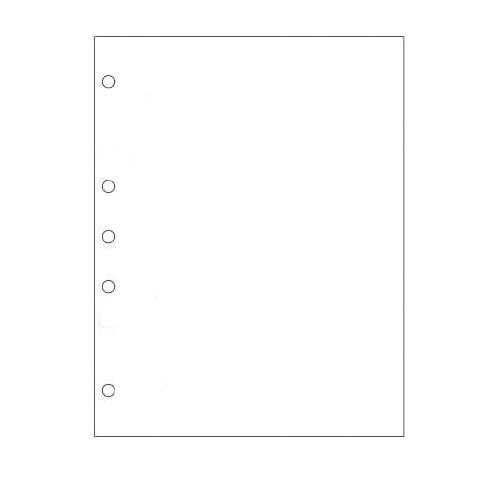 24lb Pre Punched 5 Hole Left 8.5" X 11" Paper - Case