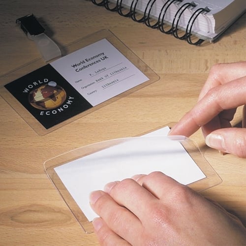 3L Self-Laminating 3" x 4" ID Badge Size Pouches - 1000pk