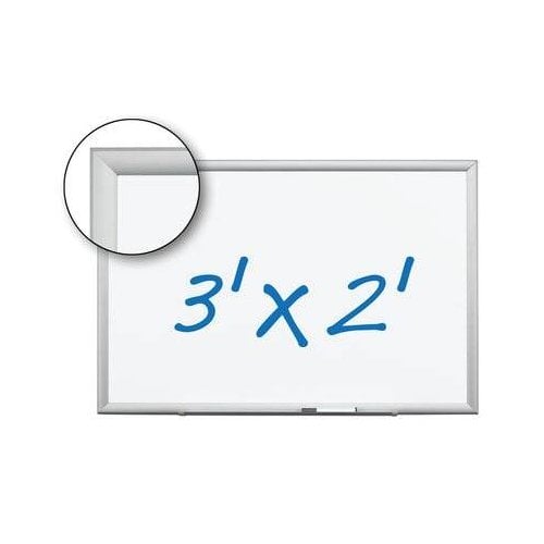 3M 36" x 24" Magnetic Porcelain Dry-Erase Board - DEP3624A