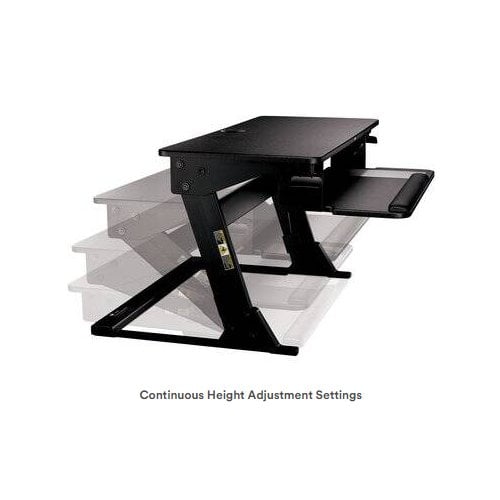 3M Black Precision Standing Desk - SD60B