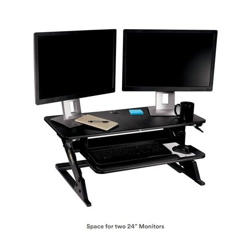 3M Black Precision Standing Desk - SD60B