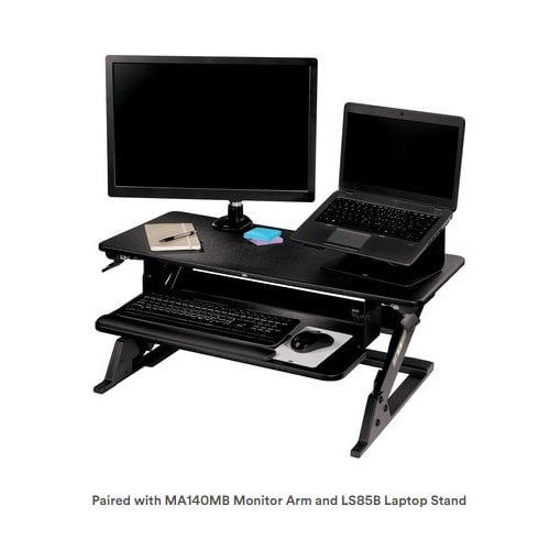 3M Black Precision Standing Desk - SD60B